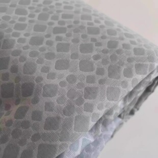 外贸尾单余料色织提花涤棉床单单件220*230cm双人睡单简约小清新