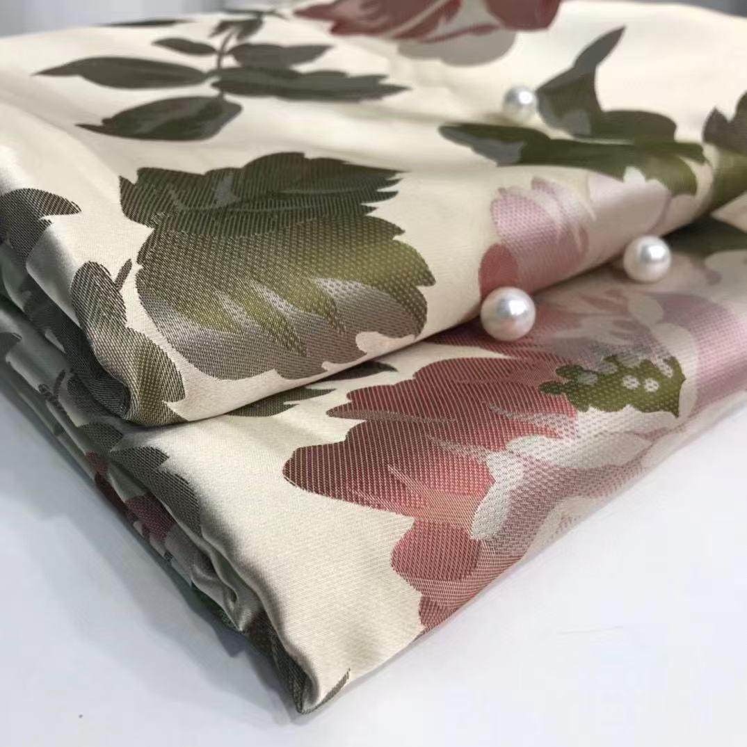 重磅28姆米100%桑蚕丝四件套被套床单彩色大提花轻奢高端床上用品,床上用品,床品套件/四件套/多件套,淘宝优惠券,粉丝福利购,淘宝优惠卷