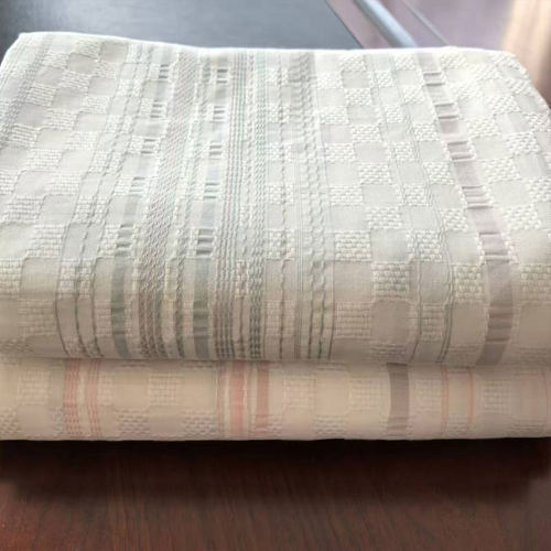 外贸出口60支缎纹100%纯棉床单单件色织提花四季全棉睡单床笠垫套