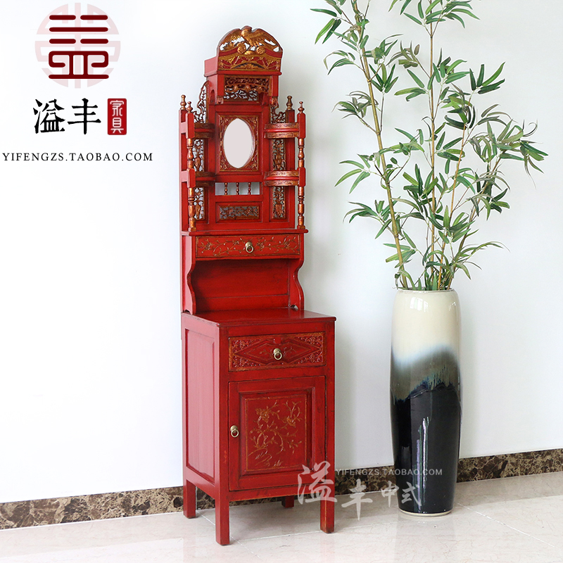 古董老家具面盆架明清古典衣架置物洗脸架中式实木脸盆架收藏古玩