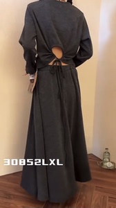 大7秋装女神韩版宽松大码胖mm设计感镂空设计上衣伞裙套装两件套