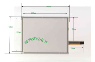 防干扰排线 工控设备触摸屏 GPS导航触摸屏 8寸