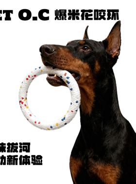 狗玩具咬不坏etpu爆米花弹力实心逗猫球狗磨牙爆爆球宠物玩具用品