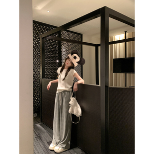 BLUE 遮肉慵懒休闲直筒裤 早秋白日梦 汤汤糯米裤 5色入秋bi囤款