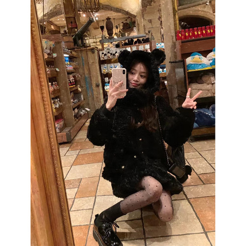 FFBLUE羊羔毛减龄套装