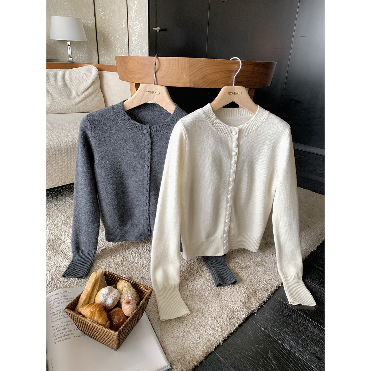 FFBLUE毛衣外套针织开衫