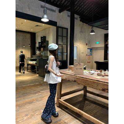 FFBLUE喇叭休闲长裤