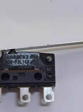 全新日本OMRON 直插3脚D2SW-P2L14H微动开关 防水防尘限位复位柄