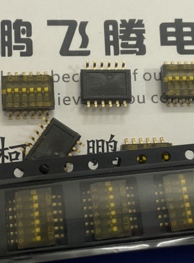 原装美国CTS 贴片6位拨码开关218-6LPSTR 贴膜1.27MM 6P平拨编码