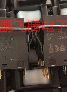 德国E-T-A 3120-F523大电流船型开关 带LED4脚2档  翘板拨动开关