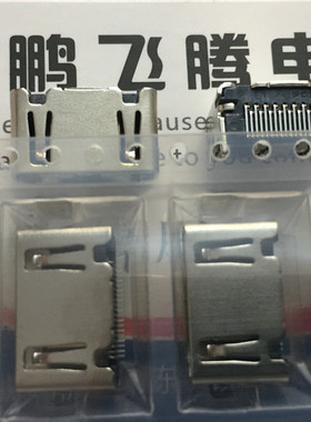 全新法国FCI HDMI-19pin尾插10029449-001RLF连接器 贴装直角90°