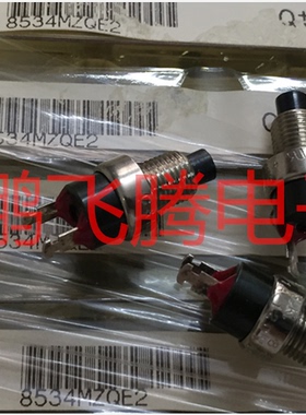 全新美国C&K 微型2脚金属圆形按钮轻触开关 8534MZQE2 常闭1A120V