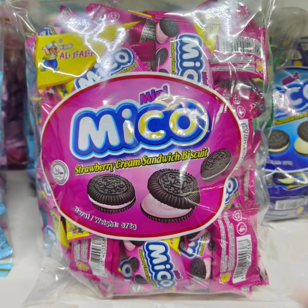 mico奥利奥迷你奶油巧克力夹心饼干376克小包网红休闲零食点心