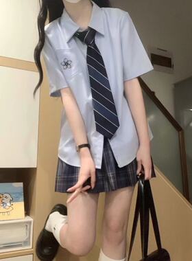 【神仙club】月下鹤格裙    原创JK制服格裙  学院风校供感蓝紫格