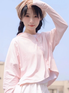 2024新款 神仙club 落肩薄防紫外線防曬服強遮透氣冰涼寬松外套夏