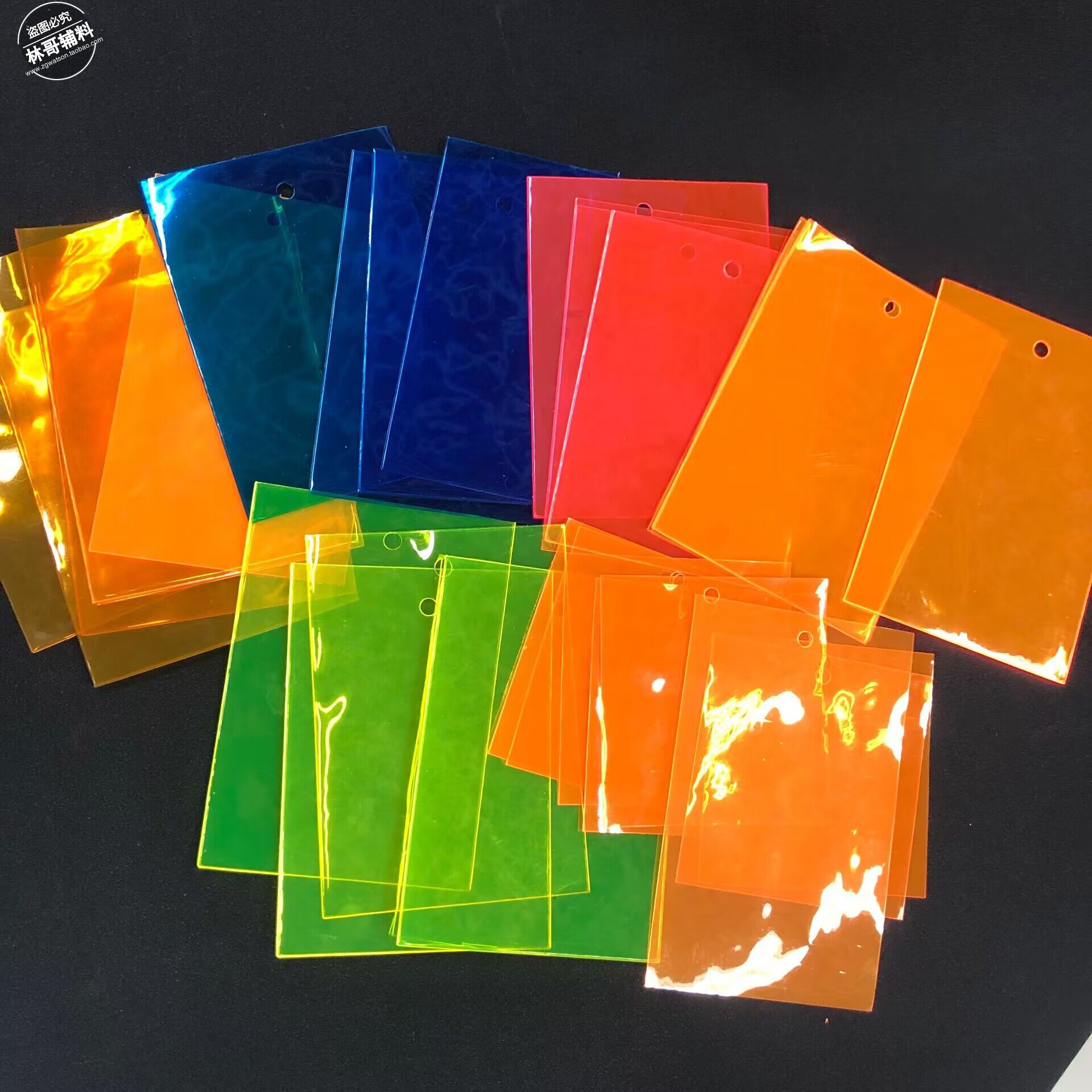 定制彩色透明塑料卡套袋吊牌领标袋商布标签袋子订做多种颜色