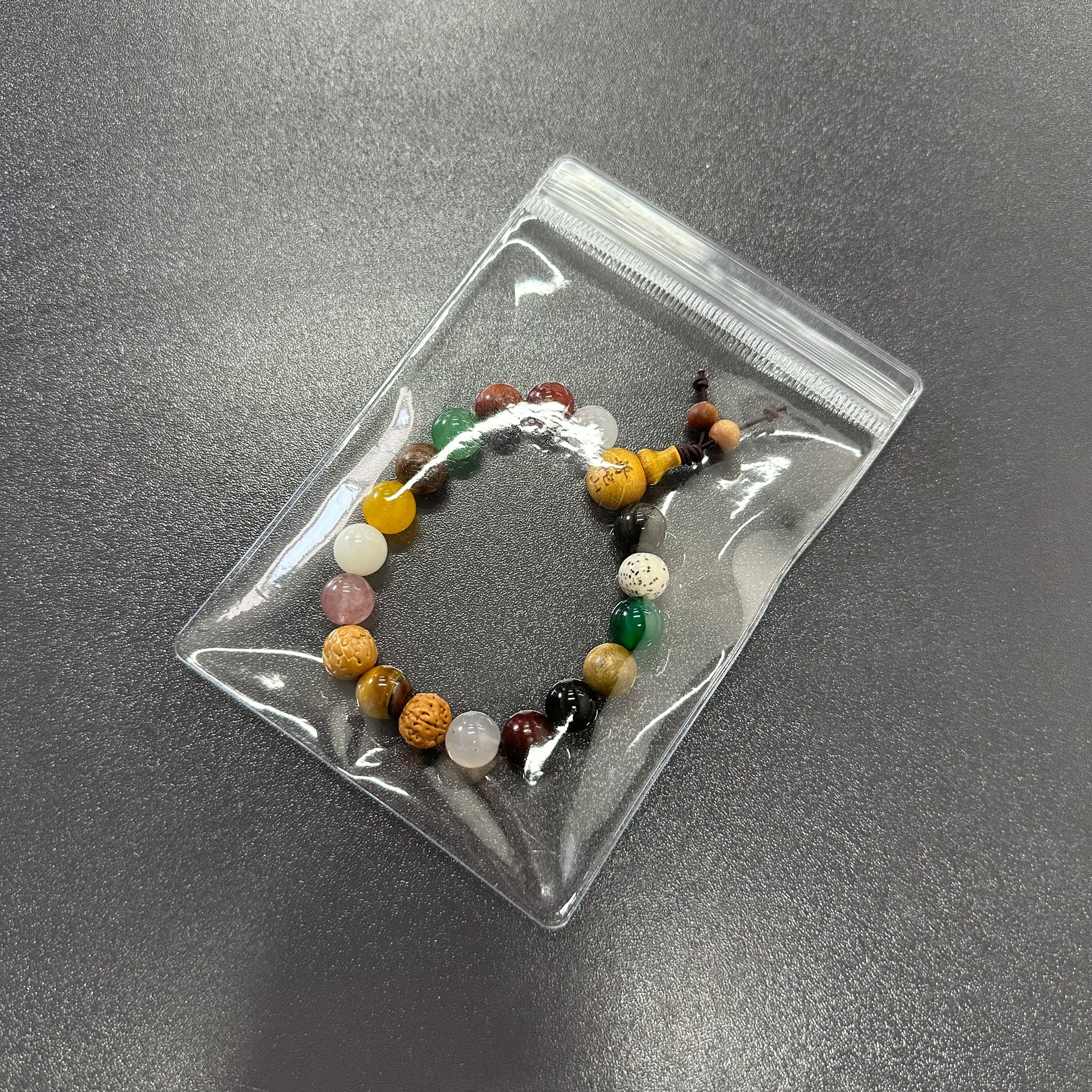 加厚防尘透明PVC首饰收纳袋