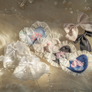 奈良繁花原创lolita 搭配小物 樱田小鹿尾款