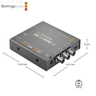 Blackmagic Design 6G-SDI Mini Converter系列4K广播级转换器