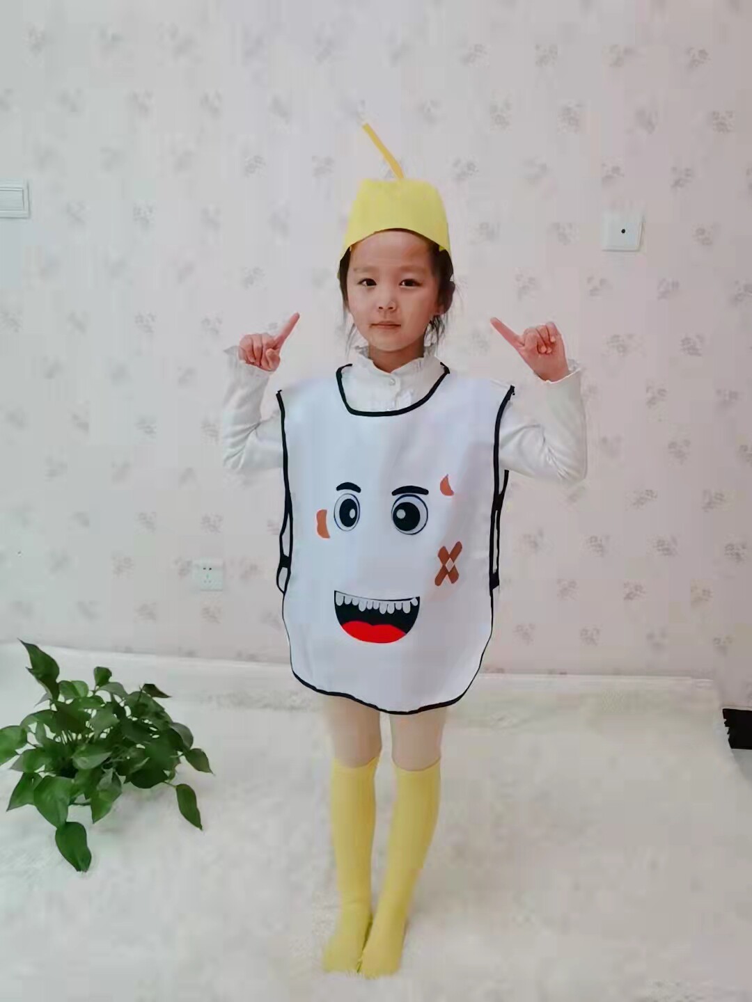 儿童牙细菌大战演出服幼儿园情景剧病毒表演服装牙齿蚜虫牙刷道具