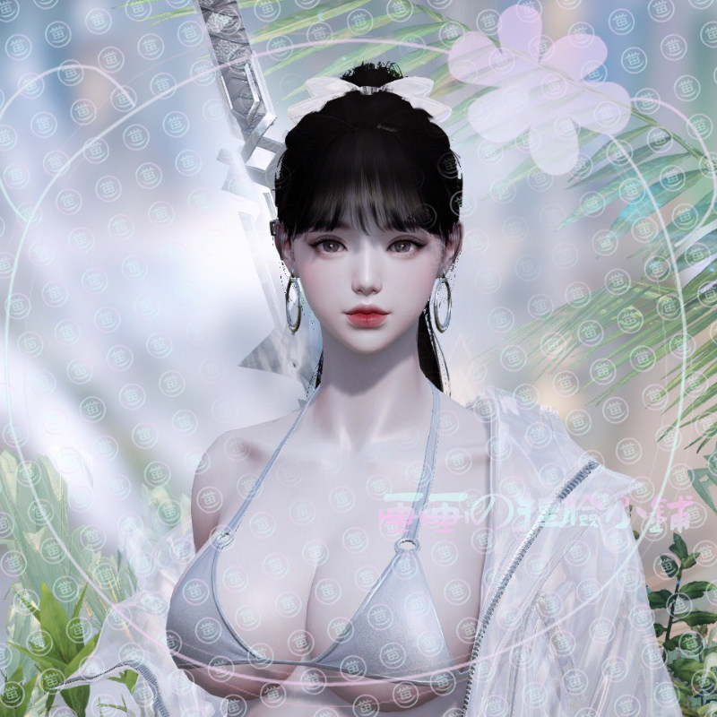 画画の【冷霜】命运方舟捏脸女圣骑狂剑士女狂战失落的方舟数据