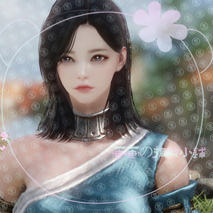 画画の【真妃】命运方舟捏脸霸拳气功枪术女格斗家失落的方舟数据