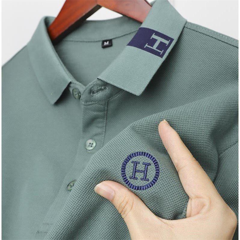 纯棉高端长袖t恤男春秋季保罗男士秋季潮牌上衣翻领刺绣polo衫,男装,Polo衫,淘宝优惠券,粉丝福利购,淘宝优惠卷