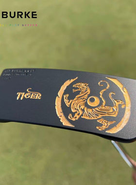 BURKE高尔夫球杆虎王Gsss不锈钢锻造更易操控全球限量款男士推杆