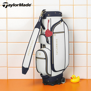 TaylorMade泰勒梅高尔夫球包golf便携大容量滚轮立式球包女士时尚