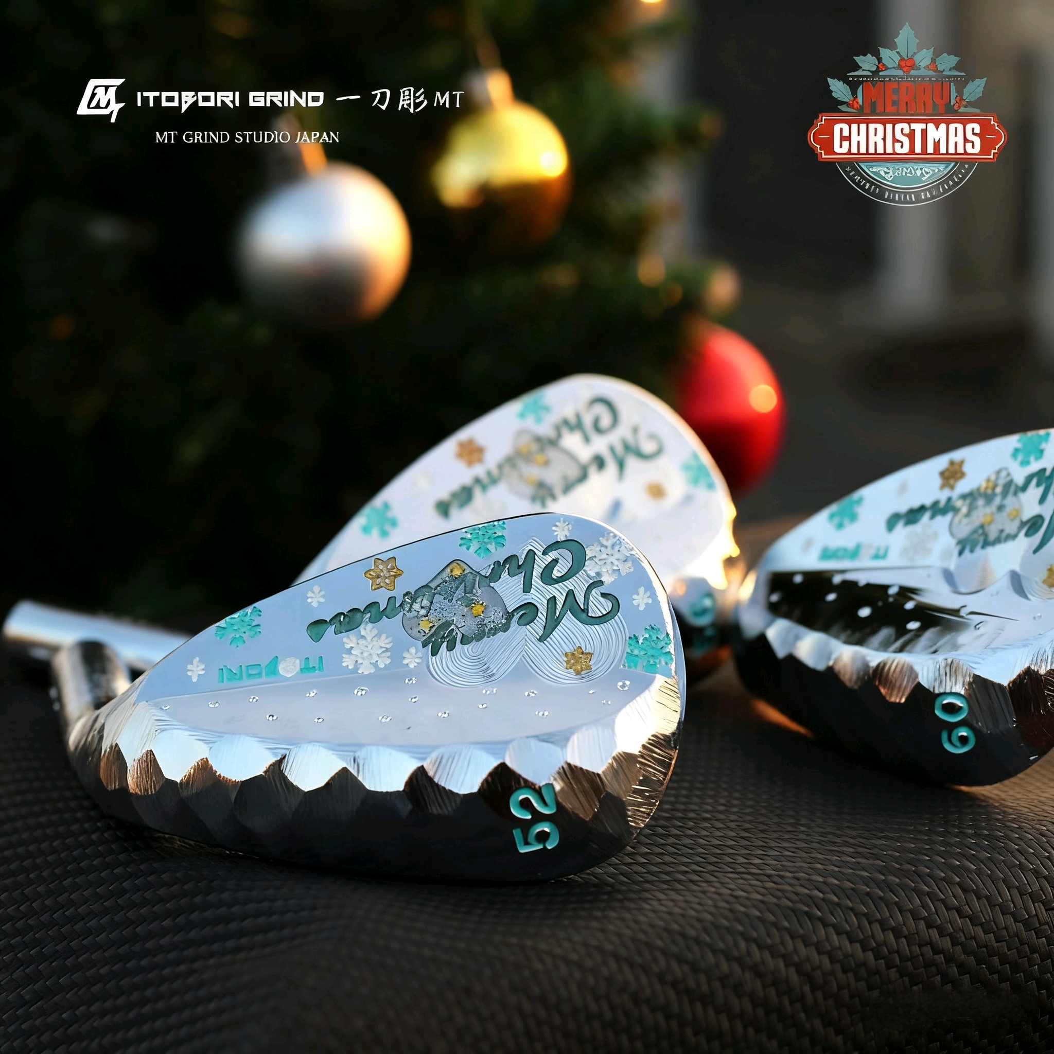 ITOBORI一刀雕高尔夫挖起杆圣诞