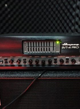 全新Ampeg SVT 4PRO 1600瓦安培贝司功放贝斯音箱头现货