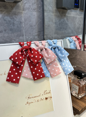 【稻荷屋INARIYA】波点小双层领结百搭JK制服配饰一件包邮