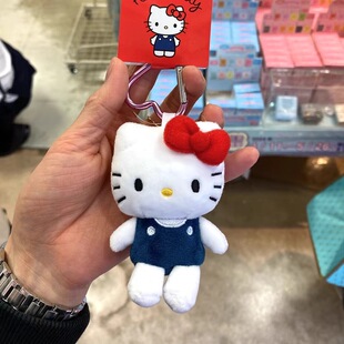 王心凌同款日本三丽鸥SANRIO包包挂件公仔玩偶爱心扣kitty美乐蒂