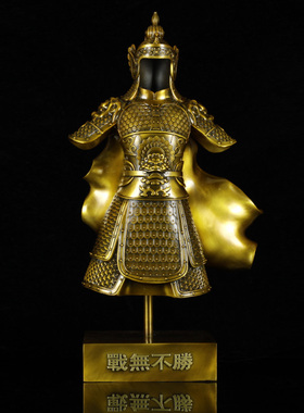 铜艺铺黄铜摆件中式办公室