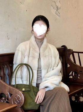 冬季抗寒仿水貂毛贵气感女皮草