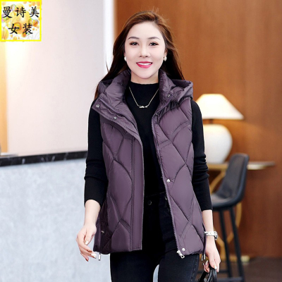 可脱帽短款马夹马甲百搭加厚立领