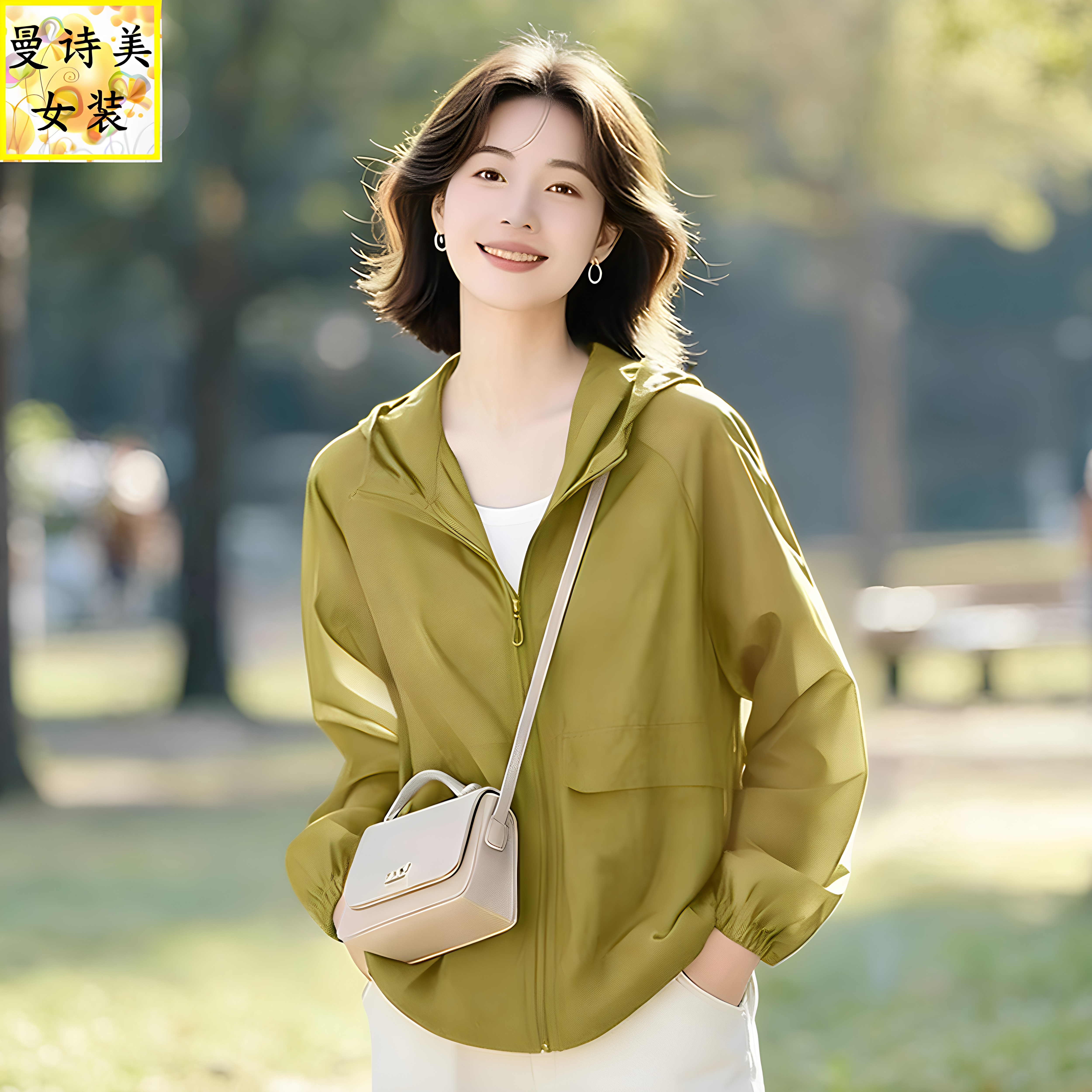 轻薄冰丝防晒衣女士夏季户外外套