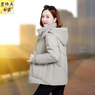 棉袄女士棉服女款冬季2025新款中年妈妈时尚洋气时髦短款棉衣外套