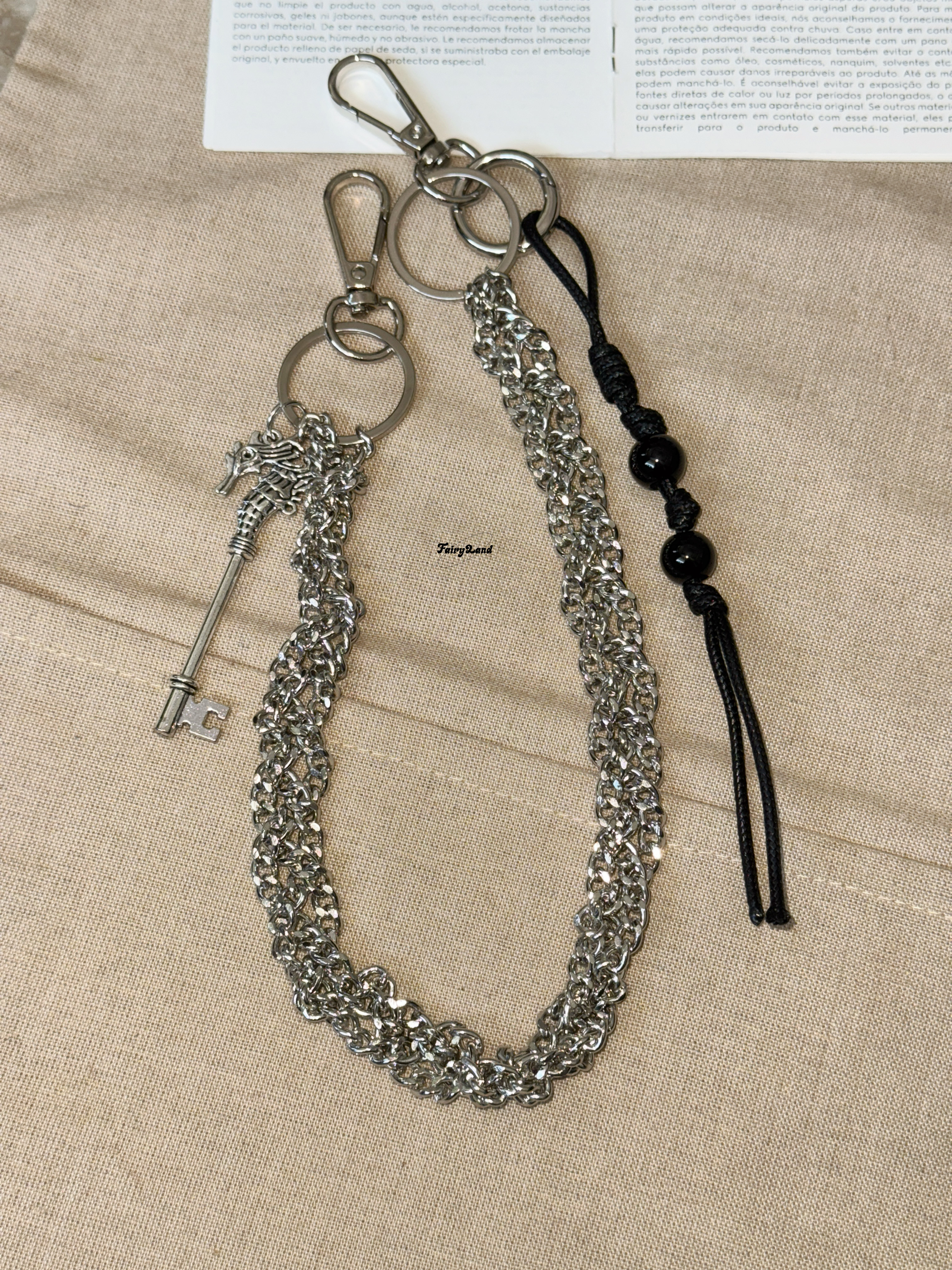 原创复古做旧金属钥匙扣挂件男女情侣包包挂饰个性创意钥匙扣挂件