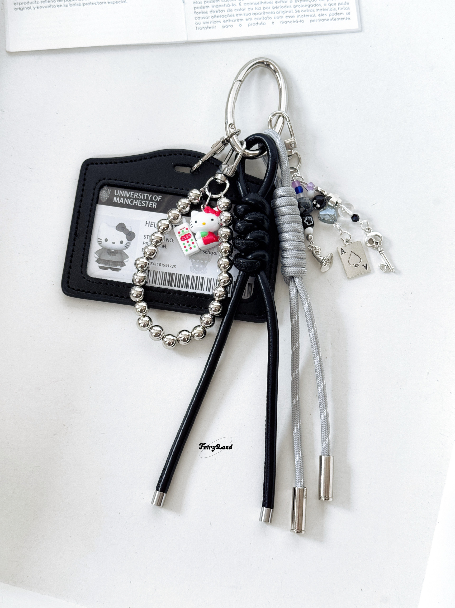 原创真皮id证件卡套学院风挂饰ins包包挂件kitty学生证棒球kt配饰,服饰配件/皮带/帽子/围巾,包挂件,淘宝优惠券,粉丝福利购,淘宝优惠卷