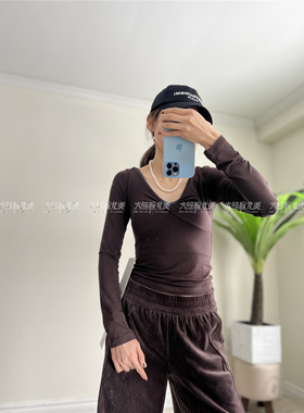 代购Lululemon Modal-Silk/Blend/Pleated系列瑜伽休闲长袖合辑