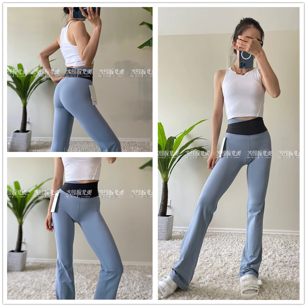加现lululemon瑜伽高腰