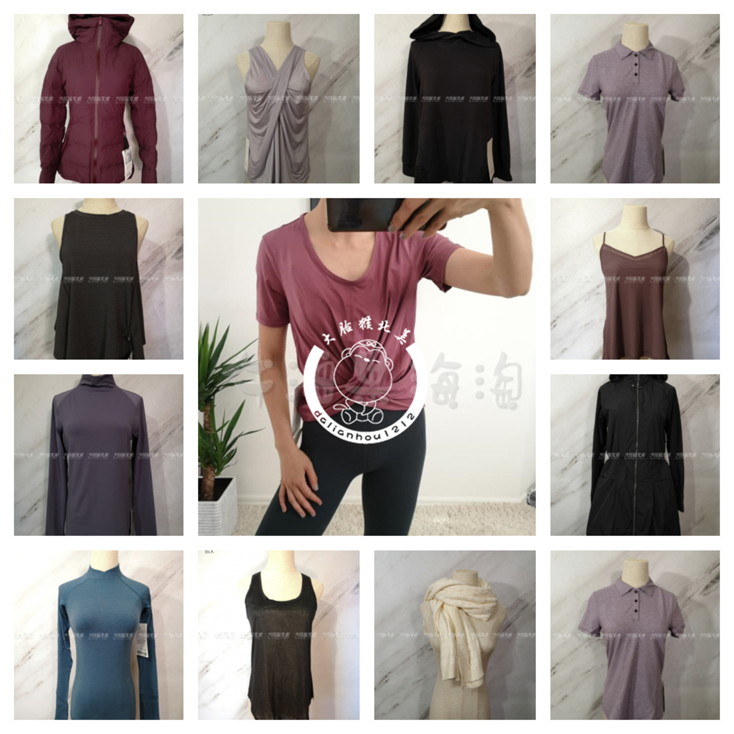 lululemon现货清仓长袖短袖瑜伽