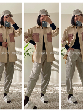 代购Lululemon Grid Fleece Hiking Overshirt瑜伽运动宽松衬衫