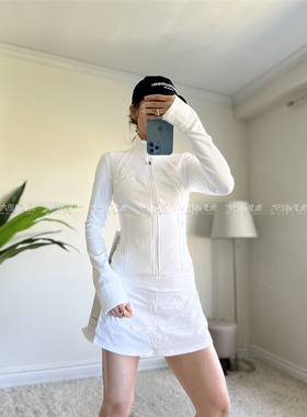 代购lululemon Define Jacket 瑜伽运动女款修身夹克经典款合辑