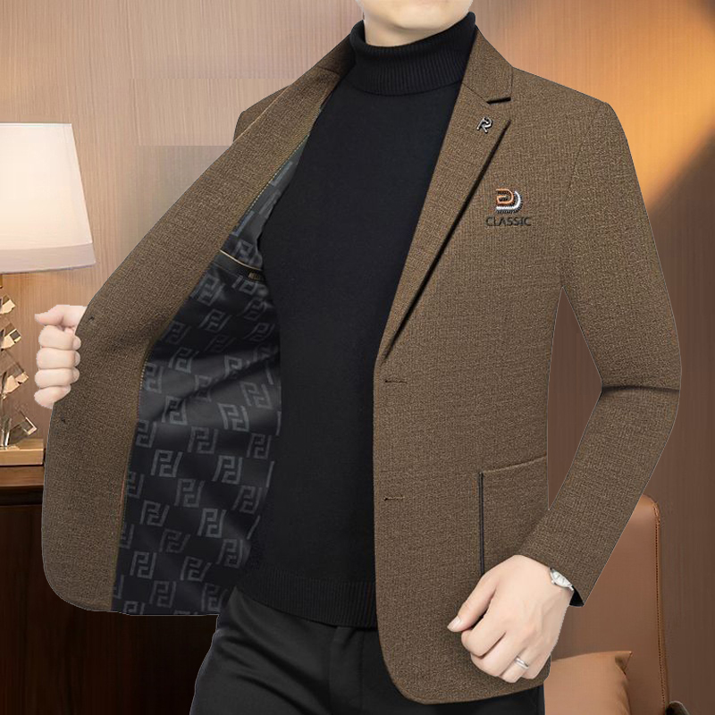 新款单件中青年人商务休闲西服