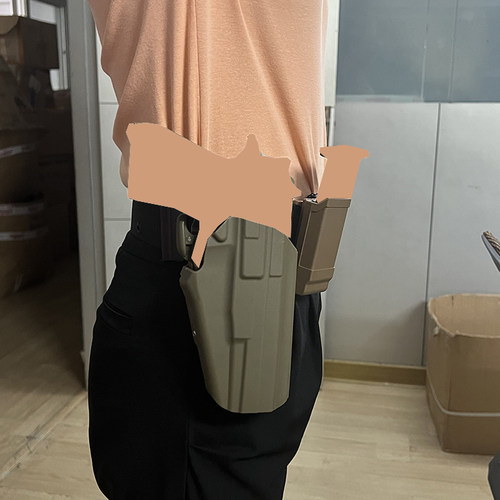 岭特卫战术快拔套尼龙通用耐用