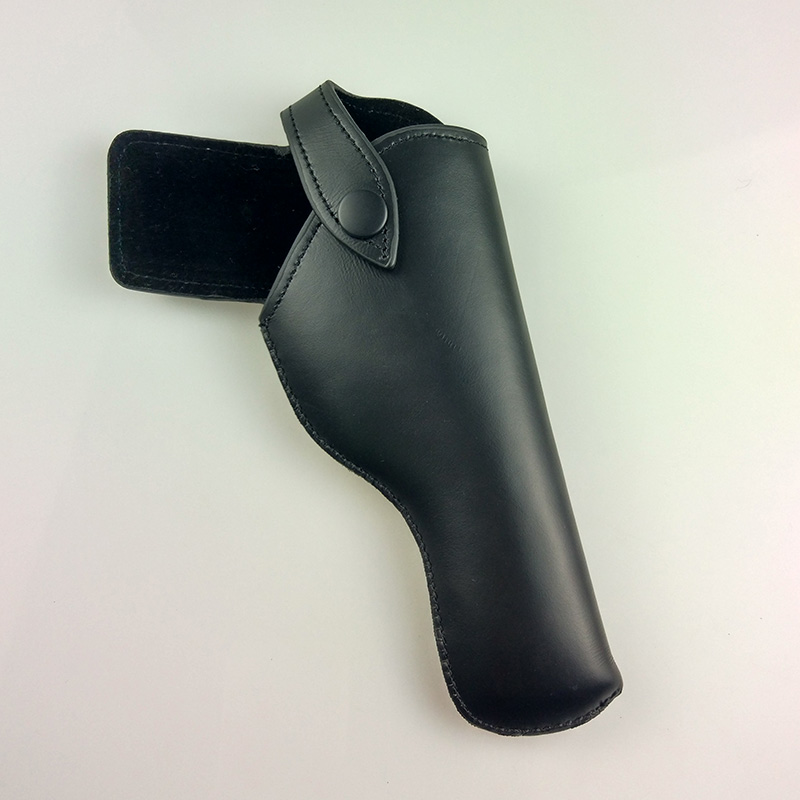 54/77/64头层牛皮耐用左手快拔套