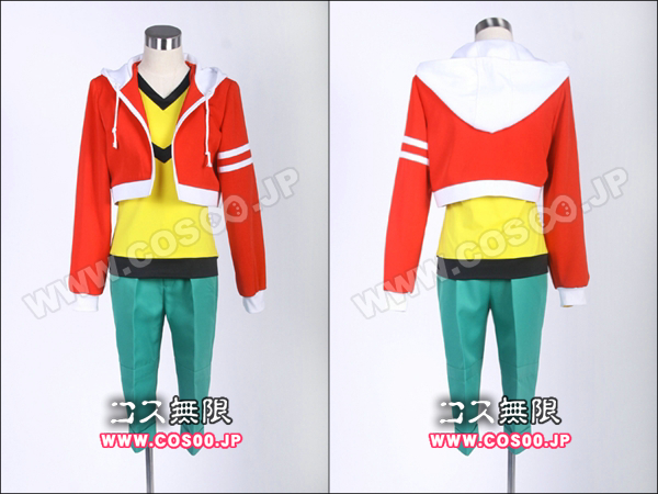 漫田 闪电十一人GO vs 纸箱战机W◆山野阪 cos服