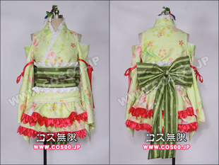 漫田 Love Live!学园偶像祭◆小泉花阳 和风LOLITA cos服装